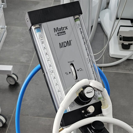 Аппарат для седации Matrx MDM – газосмесительный узел в комплекте с дыхательным контуром Matrx Scavenger