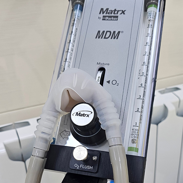Аппарат для седации Matrx MDM – газосмесительный узел в комплекте с дыхательным контуром Porter